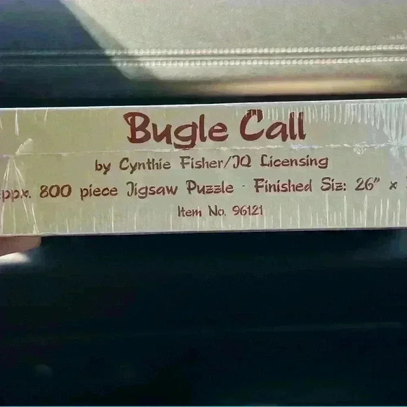 NEW bugle call elk shaped 800 piece puzzle, shaped jigsaw puzzle - Picture 2 of 2